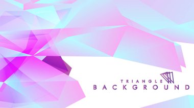 Renkli gradyan ile soyut vektör arkaplanı