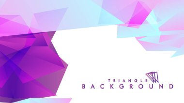 Renkli gradyan ile soyut vektör arkaplanı