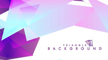 Renkli gradyan ile soyut vektör arkaplanı