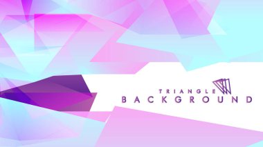 Renkli gradyan ile soyut vektör arkaplanı