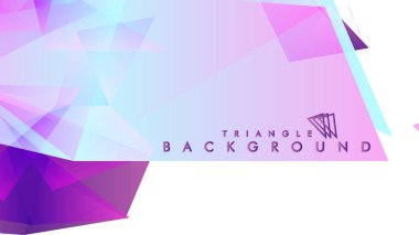 Renkli gradyan ile soyut vektör arkaplanı