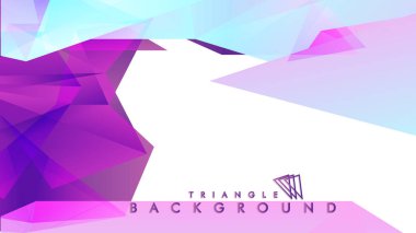 Renkli gradyan ile soyut vektör arkaplanı