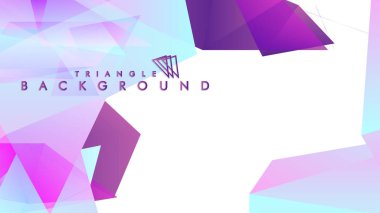 Renkli gradyan ile soyut vektör arkaplanı