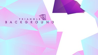 Renkli gradyan ile soyut vektör arkaplanı