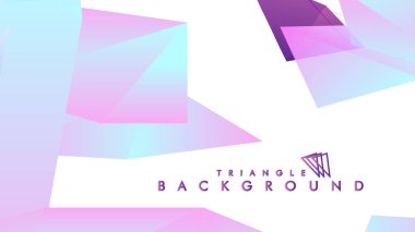 Renkli gradyan ile soyut vektör arkaplanı