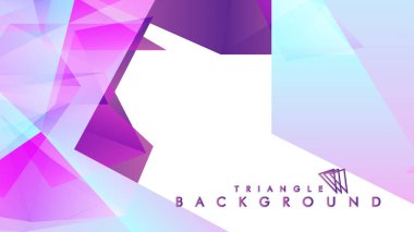 Renkli gradyan ile soyut vektör arkaplanı