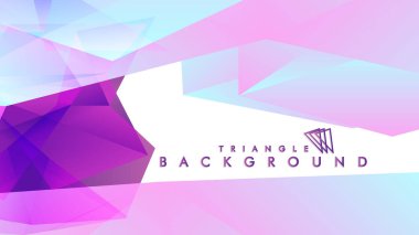 Renkli gradyan ile soyut vektör arkaplanı