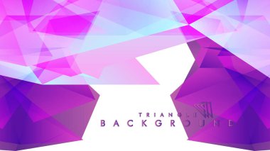 Renkli gradyan ile soyut vektör arkaplanı