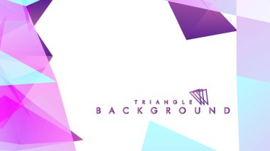 Renkli gradyan ile soyut vektör arkaplanı