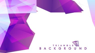 Renkli gradyan ile soyut vektör arkaplanı