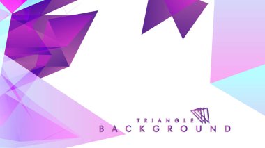 Renkli gradyan ile soyut vektör arkaplanı