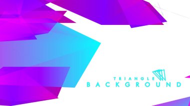 Renkli gradyan ile soyut vektör arkaplanı