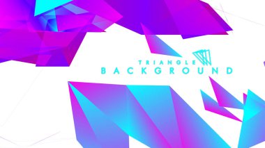 Renkli gradyan ile soyut vektör arkaplanı