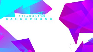 Renkli gradyan ile soyut vektör arkaplanı