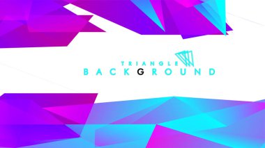 Renkli gradyan ile soyut vektör arkaplanı