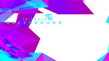 Renkli gradyan ile soyut vektör arkaplanı