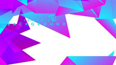 Renkli gradyan ile soyut vektör arkaplanı