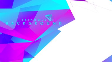 Renkli gradyan ile soyut vektör arkaplanı