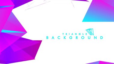 Renkli gradyan ile soyut vektör arkaplanı