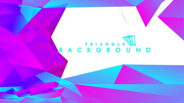 Renkli gradyan ile soyut vektör arkaplanı