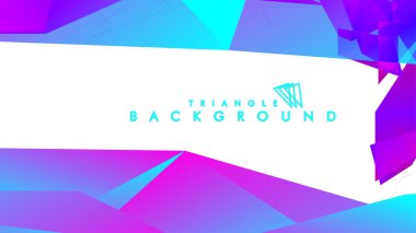 Renkli gradyan ile soyut vektör arkaplanı