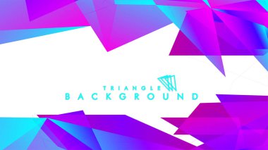 Renkli gradyan ile soyut vektör arkaplanı