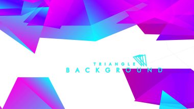 Renkli gradyan ile soyut vektör arkaplanı