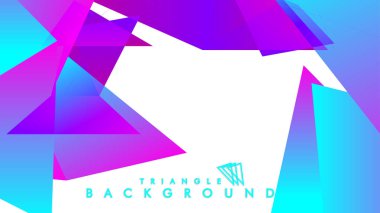 Renkli gradyan ile soyut vektör arkaplanı