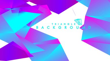 Renkli gradyan ile soyut vektör arkaplanı