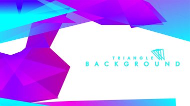 Renkli gradyan ile soyut vektör arkaplanı