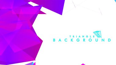 Renkli gradyan ile soyut vektör arkaplanı