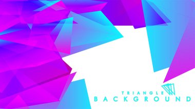 Renkli gradyan ile soyut vektör arkaplanı