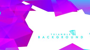 Renkli gradyan ile soyut vektör arkaplanı