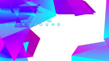 Renkli gradyan ile soyut vektör arkaplanı