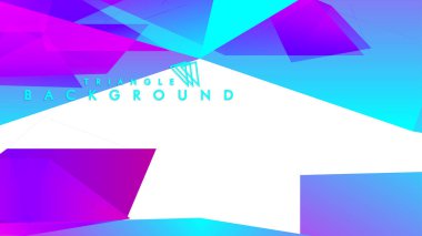 Renkli gradyan ile soyut vektör arkaplanı