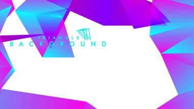 Renkli gradyan ile soyut vektör arkaplanı