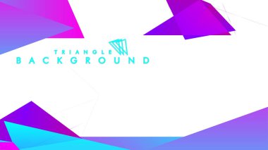 Renkli gradyan ile soyut vektör arkaplanı