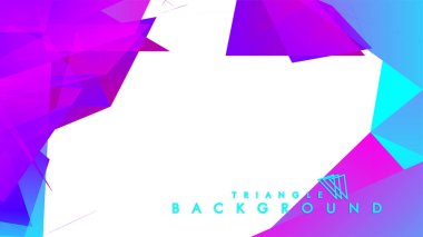 Renkli gradyan ile soyut vektör arkaplanı