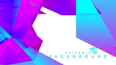 Renkli gradyan ile soyut vektör arkaplanı