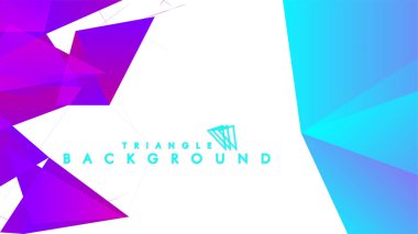 Renkli gradyan ile soyut vektör arkaplanı