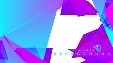 Renkli gradyan ile soyut vektör arkaplanı