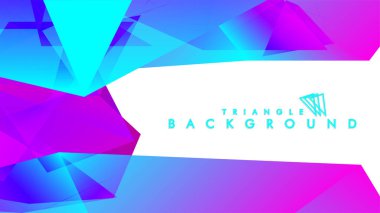 Renkli gradyan ile soyut vektör arkaplanı