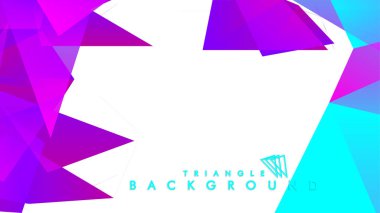 Renkli gradyan ile soyut vektör arkaplanı