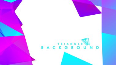 Renkli gradyan ile soyut vektör arkaplanı