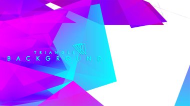 Renkli gradyan ile soyut vektör arkaplanı