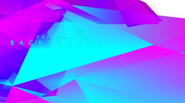 Renkli gradyan ile soyut vektör arkaplanı