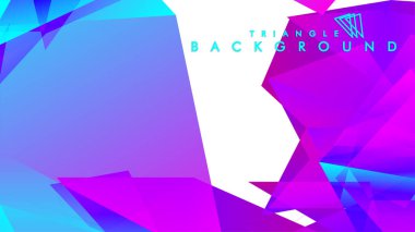 Renkli gradyan ile soyut vektör arkaplanı