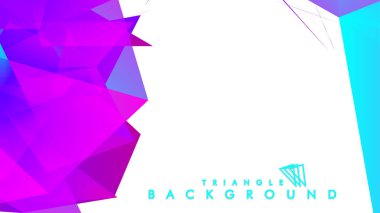 Renkli gradyan ile soyut vektör arkaplanı