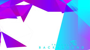 Renkli gradyan ile soyut vektör arkaplanı