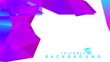 Renkli gradyan ile soyut vektör arkaplanı